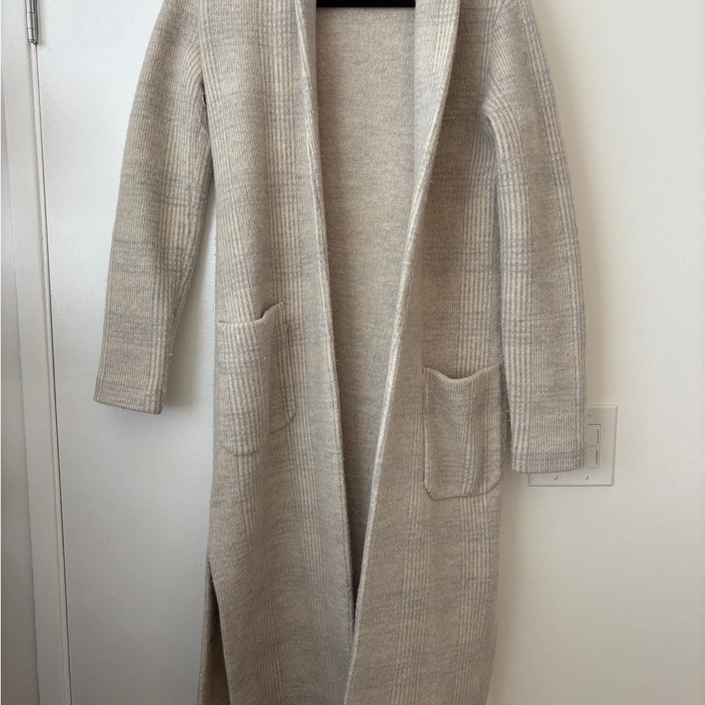 Aritzia Babaton Long Wool Cardigan